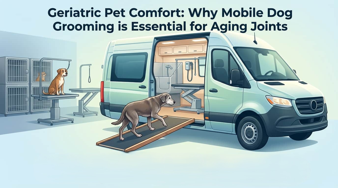 Comfort for Aging Pets: Mobile Dog Grooming in Columbus, Ohio